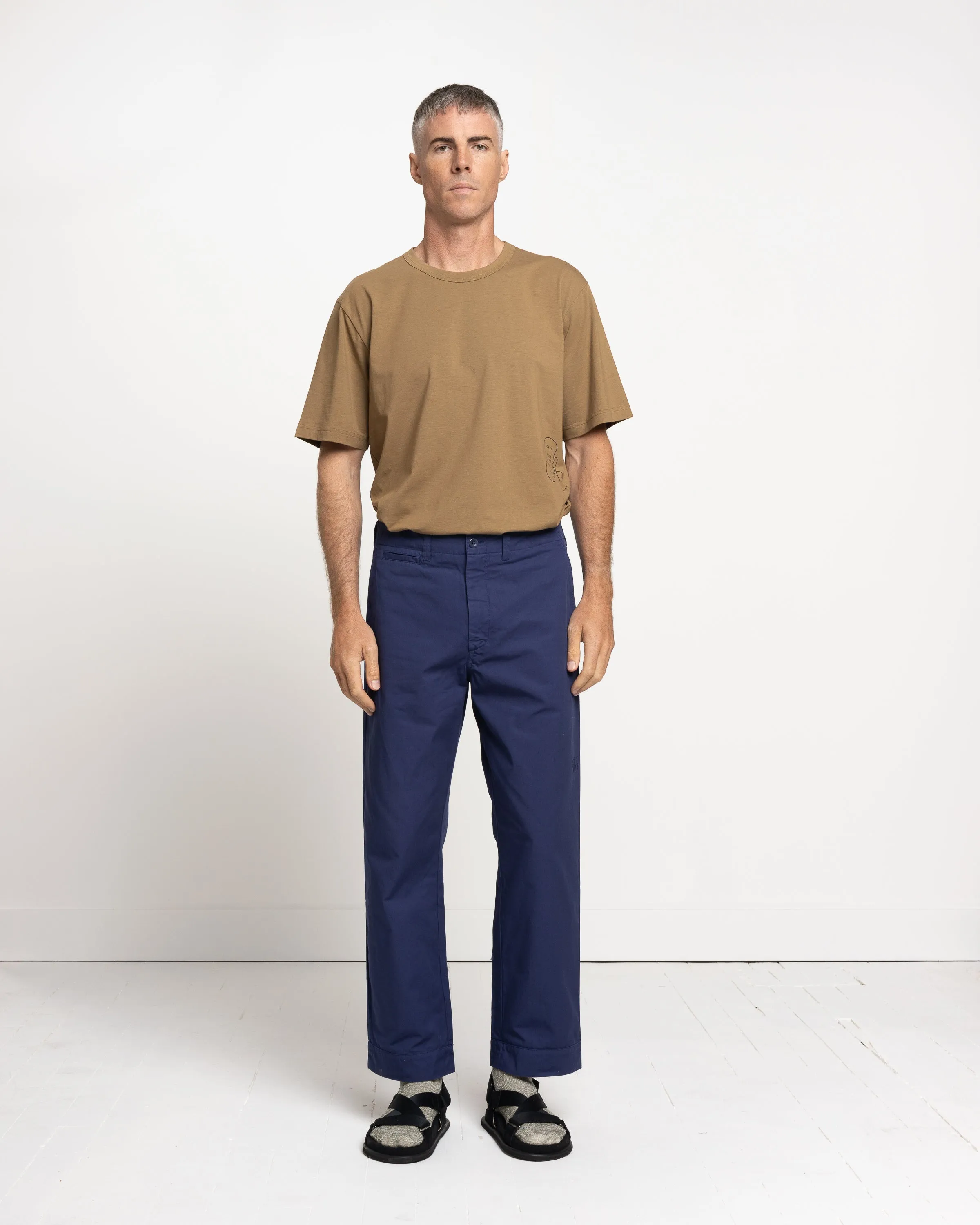 Norse Projects x GM George Chino in Hydrone Blue