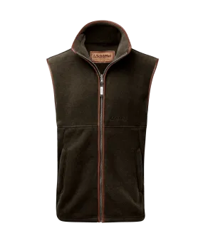 Oakham Fleece Gilet - Dark Olive