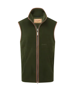 Oakham Fleece Gilet - Forest