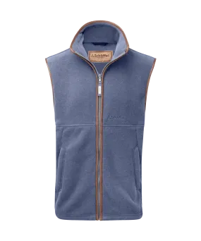 Oakham Fleece Gilet - Stone Blue