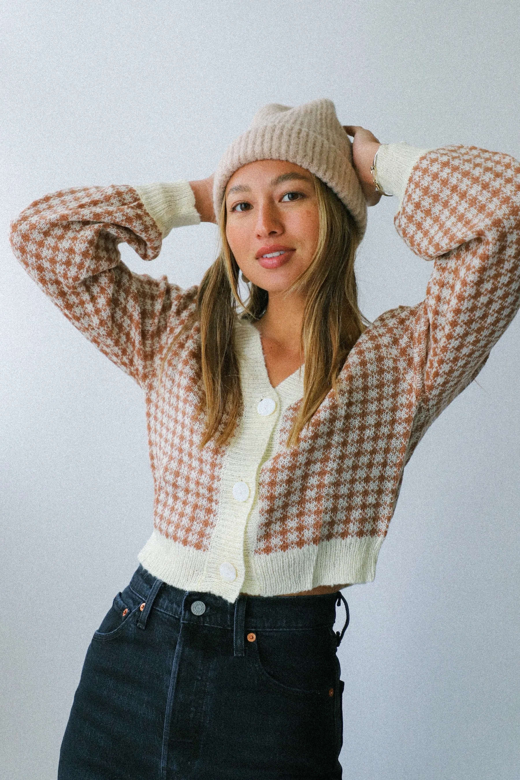 Oatmeal Piper Beanie