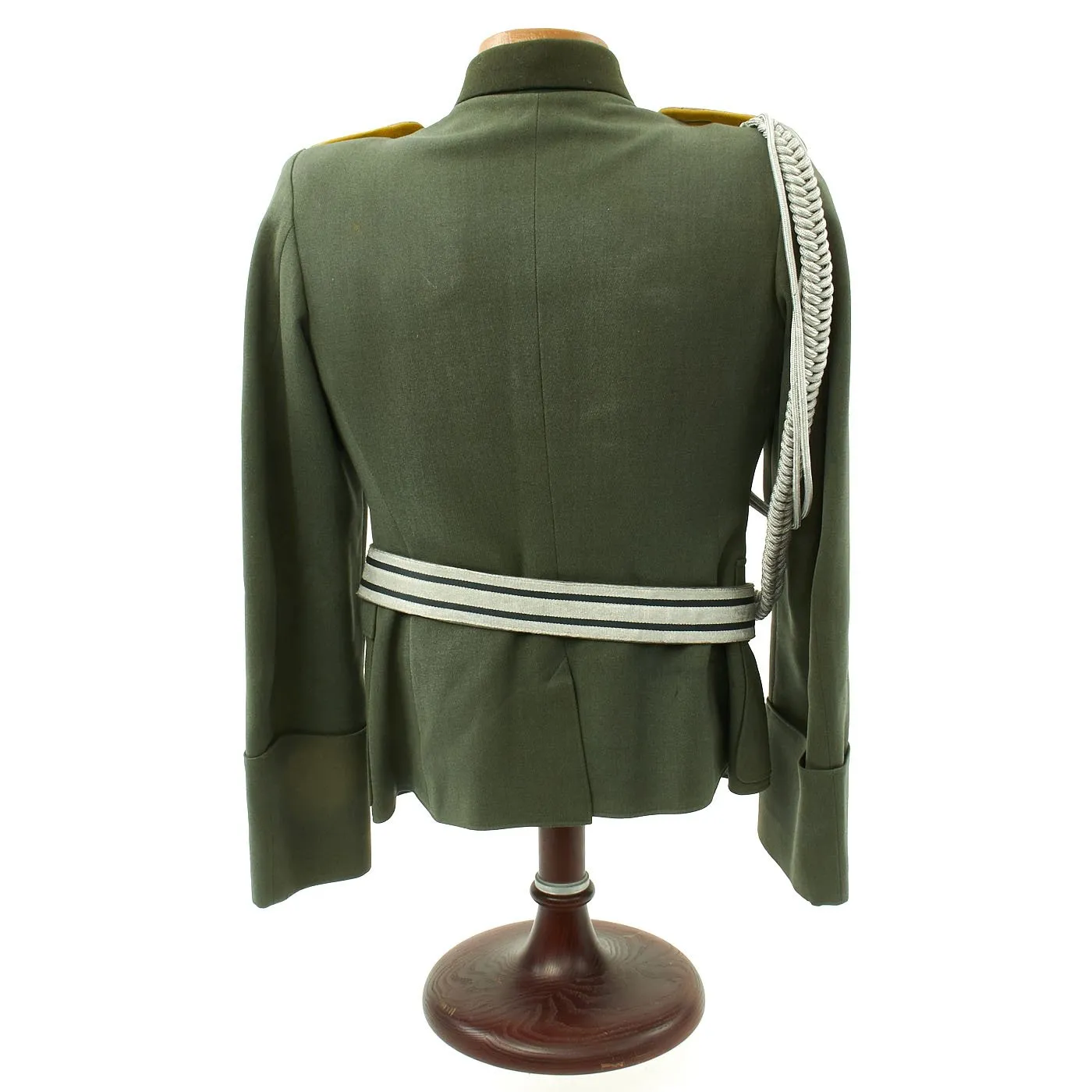 Original German WWII Cavalry Officer Waffenrock Tunic by Bender of Stuttgart