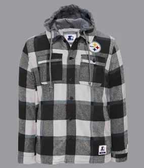 Pittsburgh Steelers Big Joe Sherpa Lined Plaid Jacket