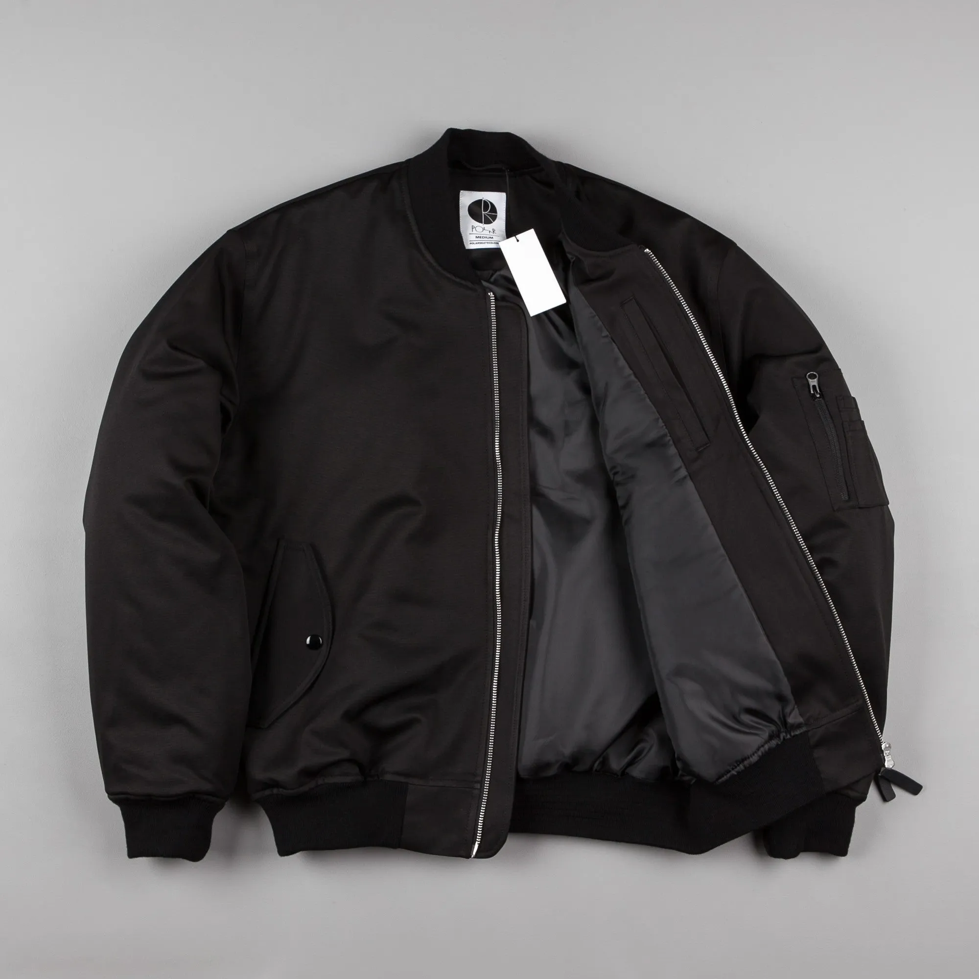 Polar Bomber Jacket - Black