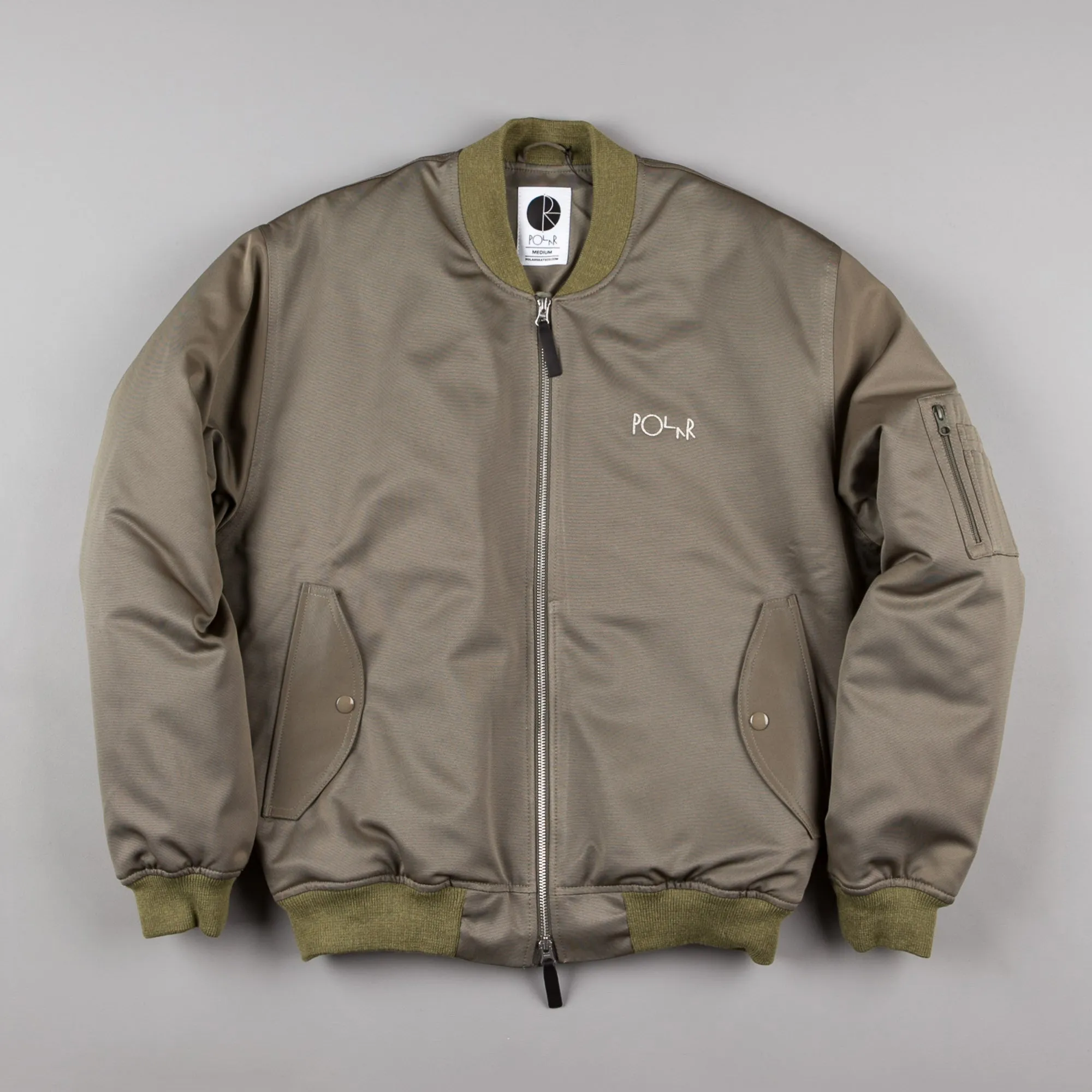 Polar Bomber Jacket - Olive