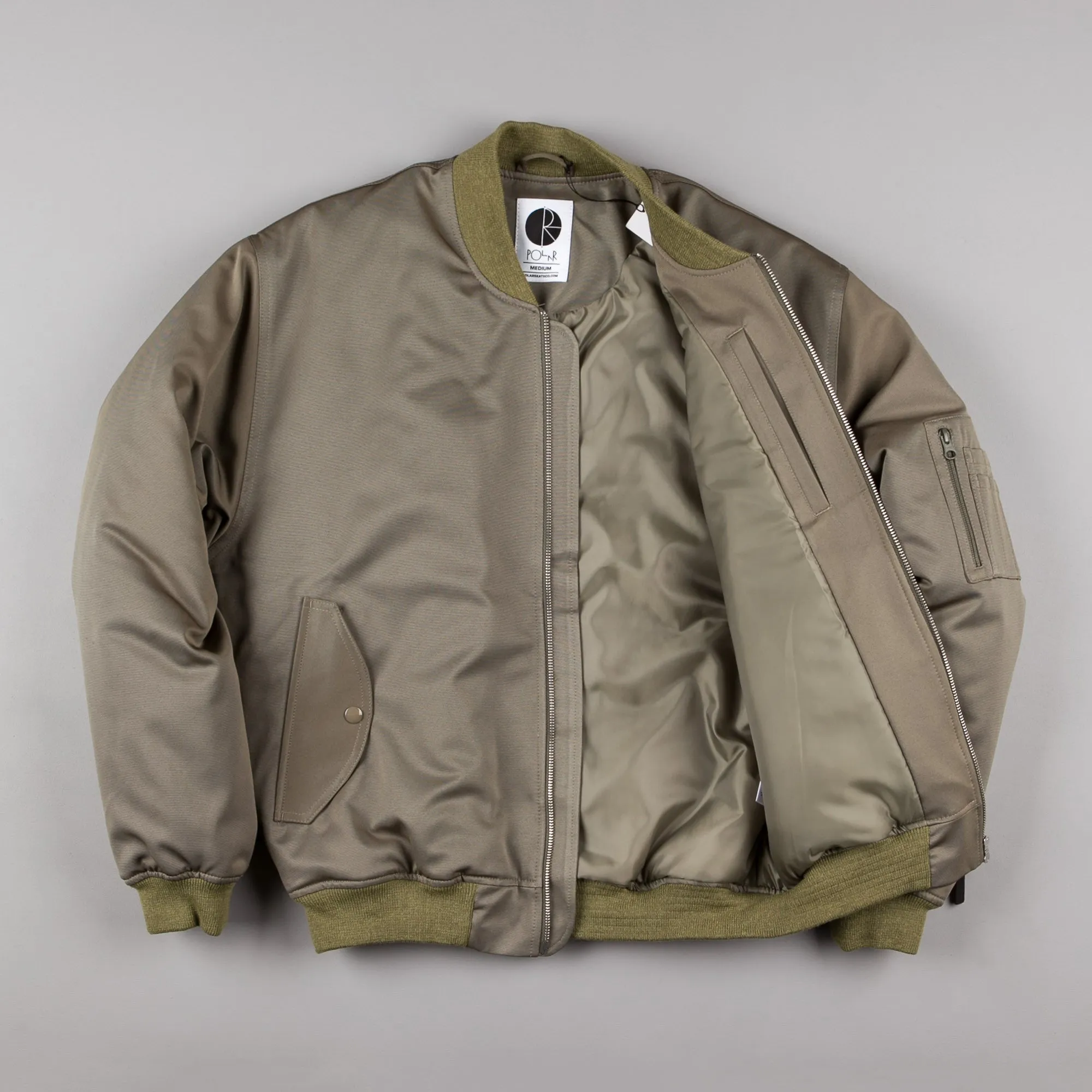 Polar Bomber Jacket - Olive