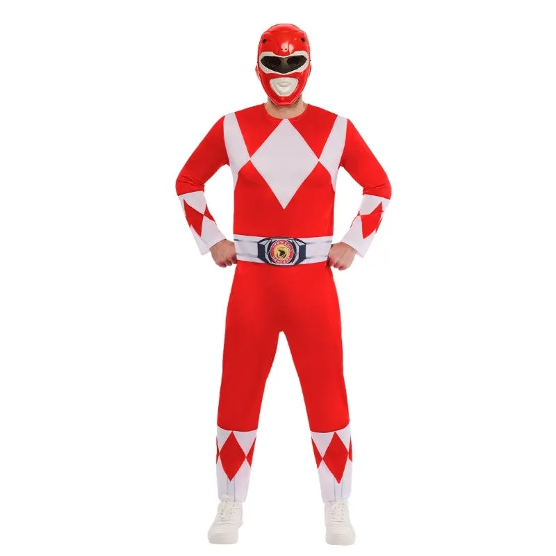 Power Rangers Red Deluxe Costume - Adult