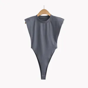 Pre Order:  One-Piece Padded Shoulder Bodysuit