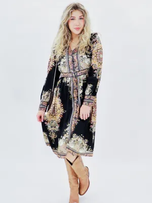 Printed In The Paisley Dress