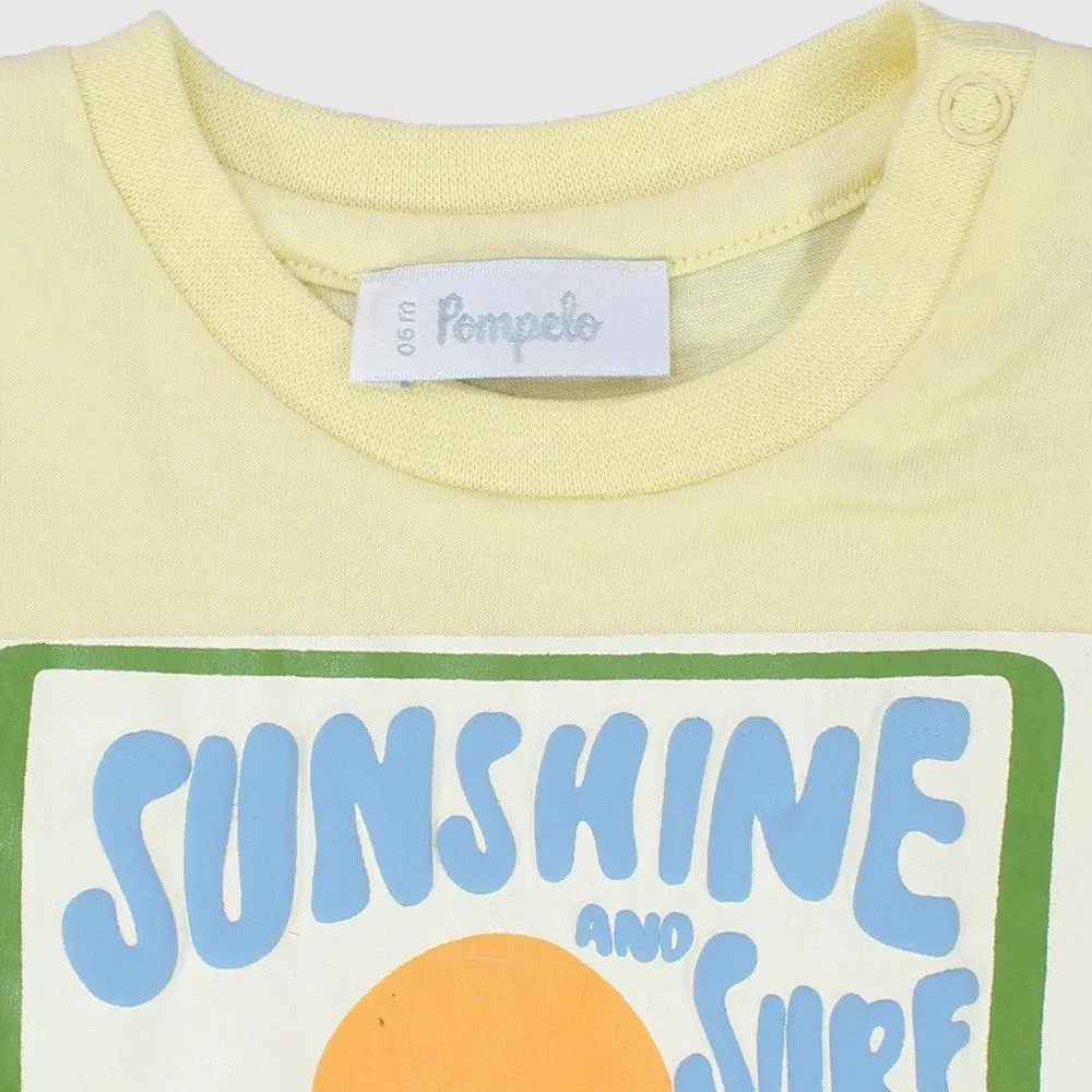 "Sunshine Surf" Short-Sleeved T-Shirt