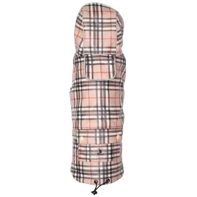 Raincoat | Bias Plaid Tan