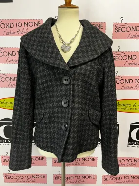 Renuar Houndstooth Jacket (Size 16)