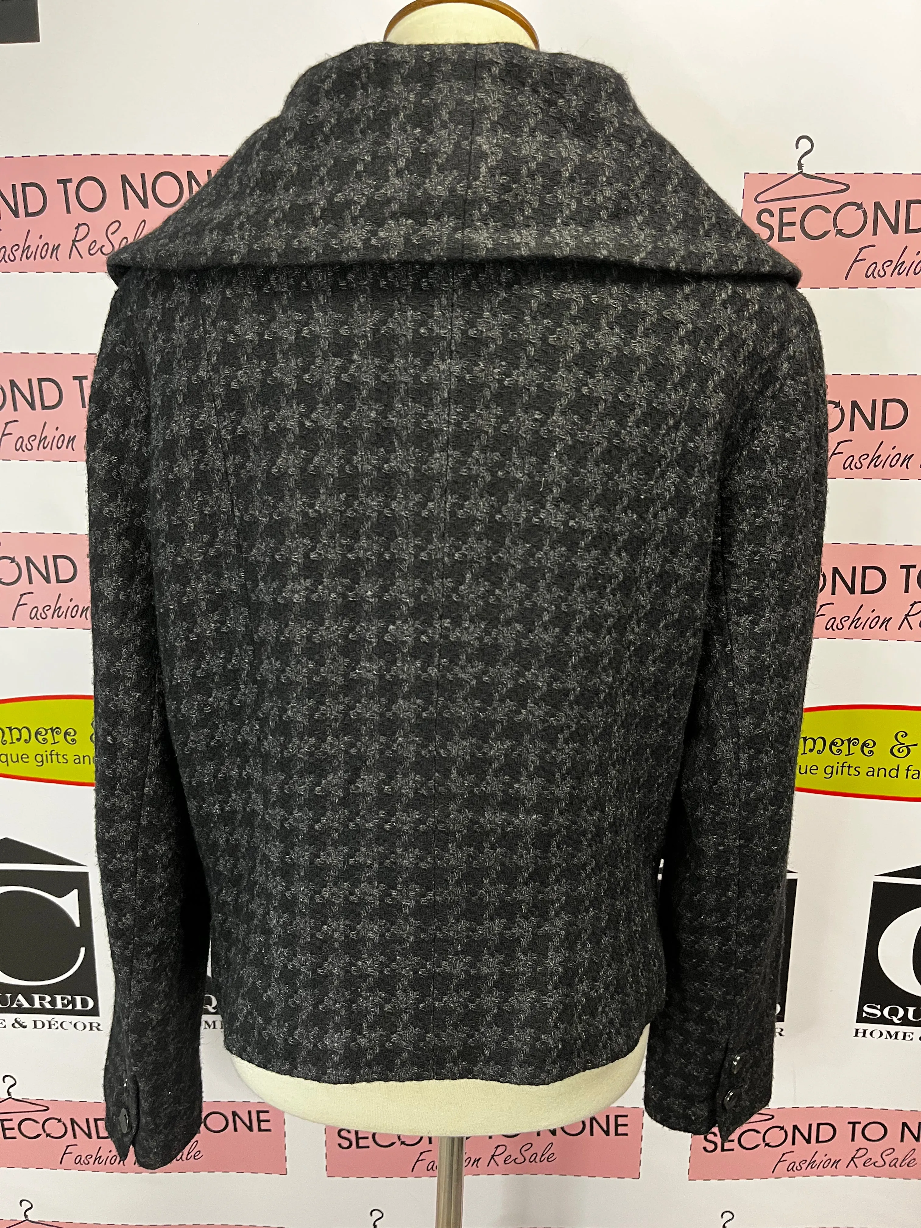 Renuar Houndstooth Jacket (Size 16)