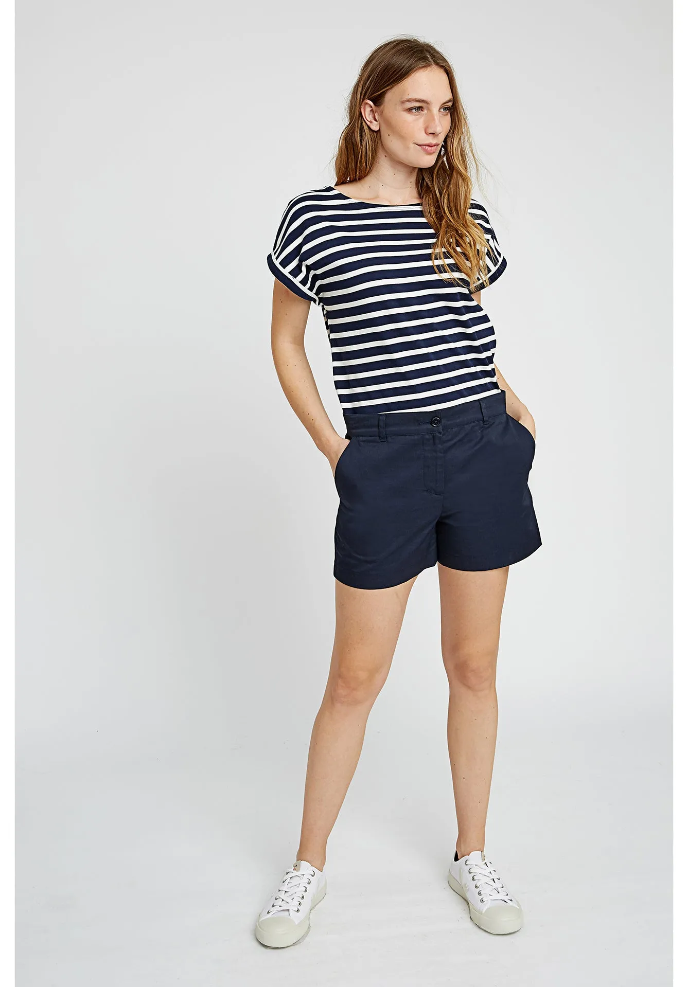 Rhea Shorts in Navy