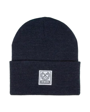 Ribbed Beanie - Heather Navy