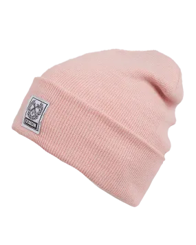 Ribbed Beanie - Heather Pink