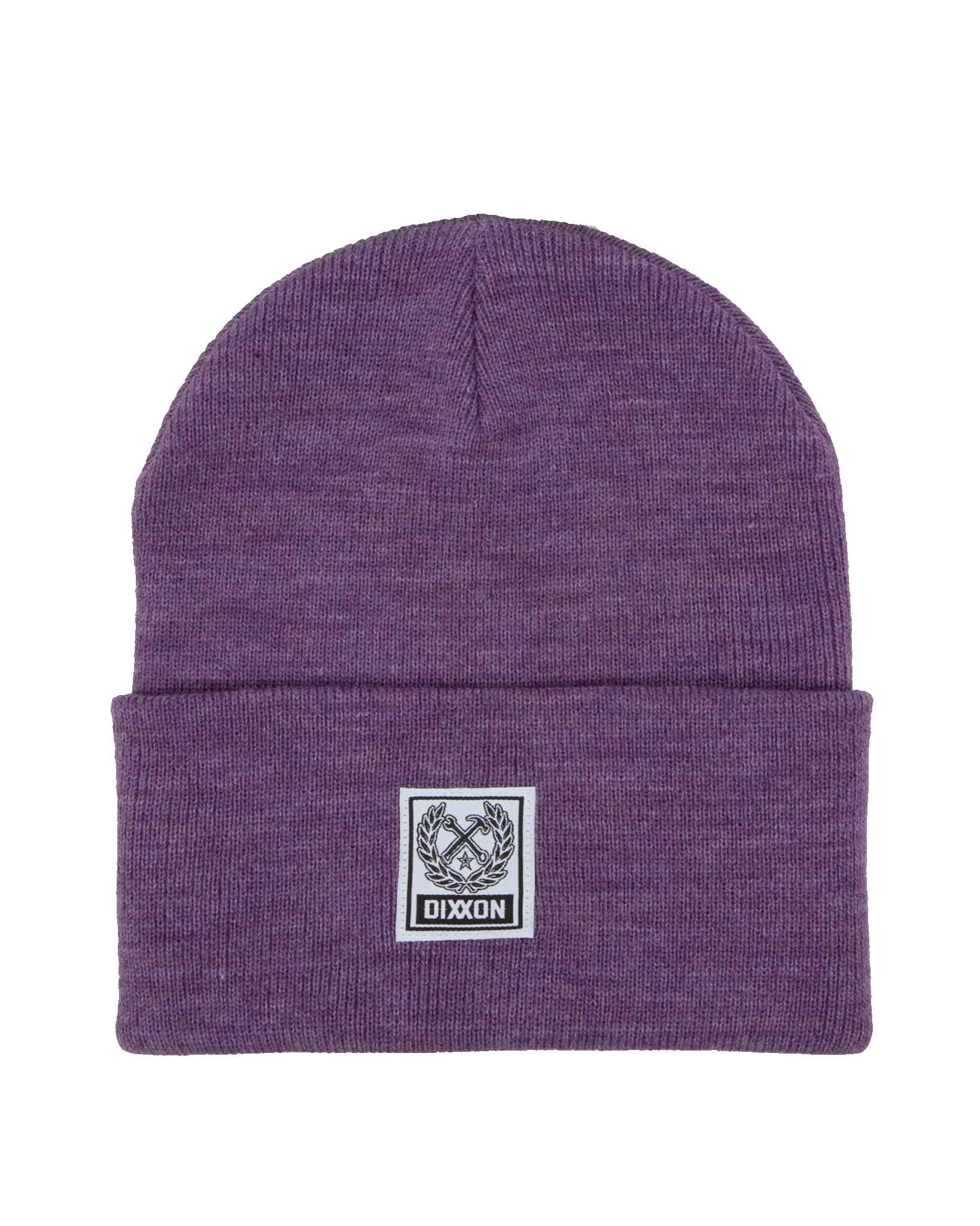 Ribbed Beanie - Purple