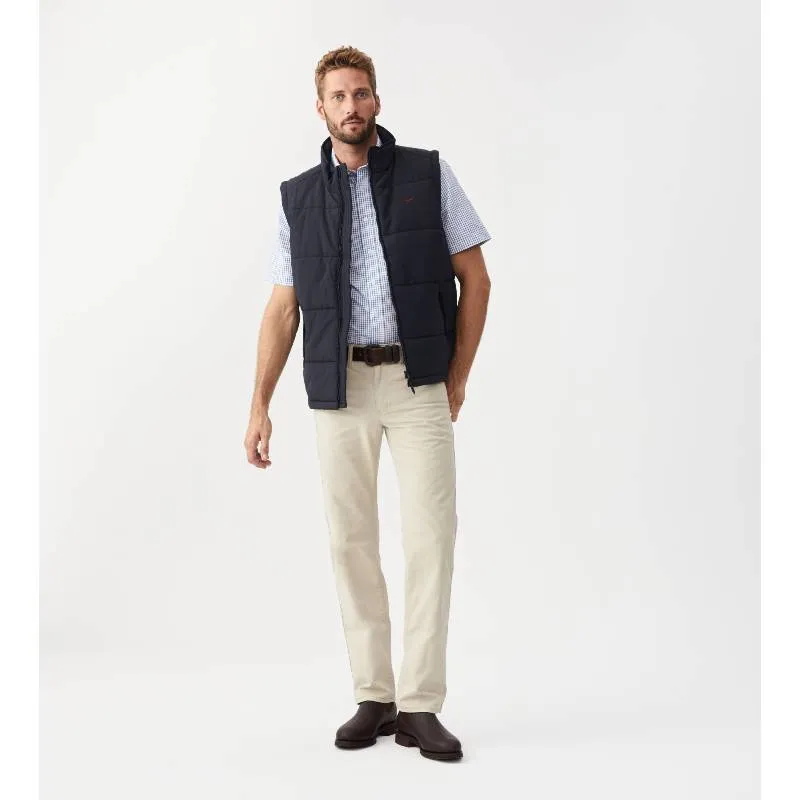 R.M.Williams Patterson Creek Mens Vest - Navy