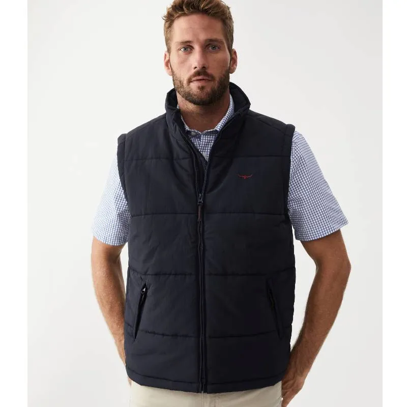 R.M.Williams Patterson Creek Mens Vest - Navy