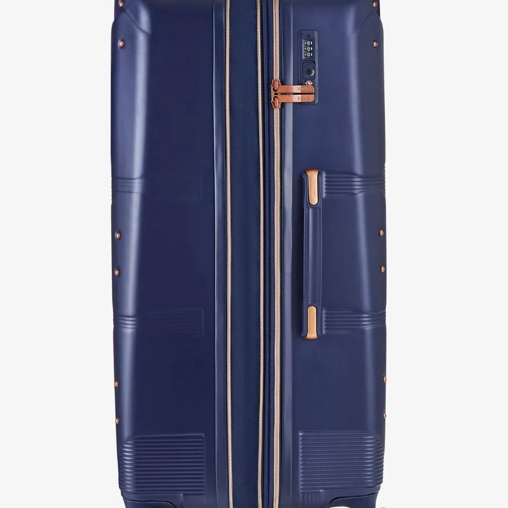 Rock Mayfair 64cm Medium Hardsided Luggage - Navy