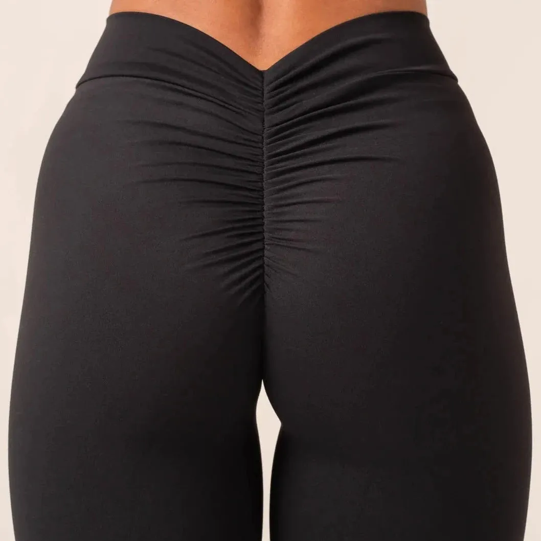 Ryderwear NKD V Scrunch Womens Leggings