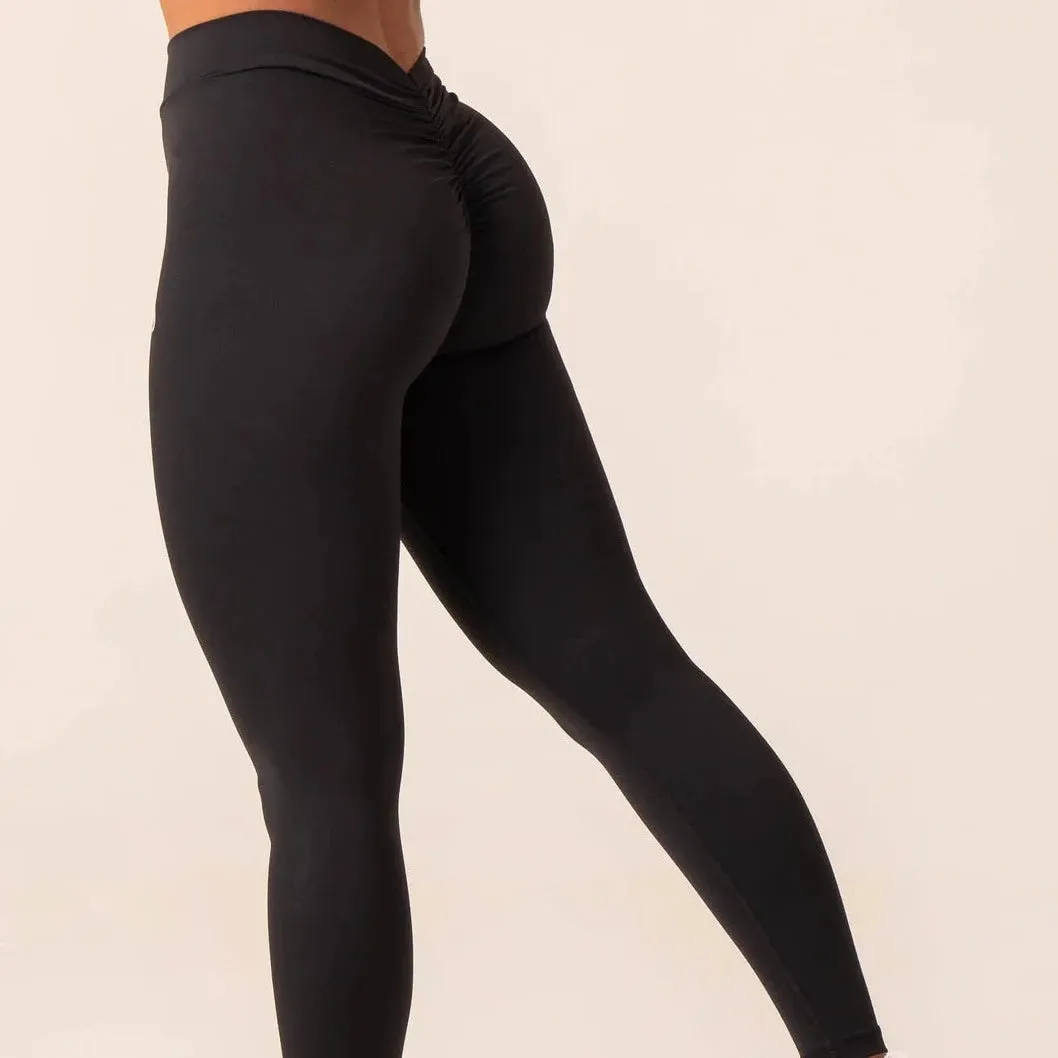 Ryderwear NKD V Scrunch Womens Leggings