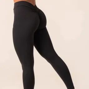 Ryderwear NKD V Scrunch Womens Leggings