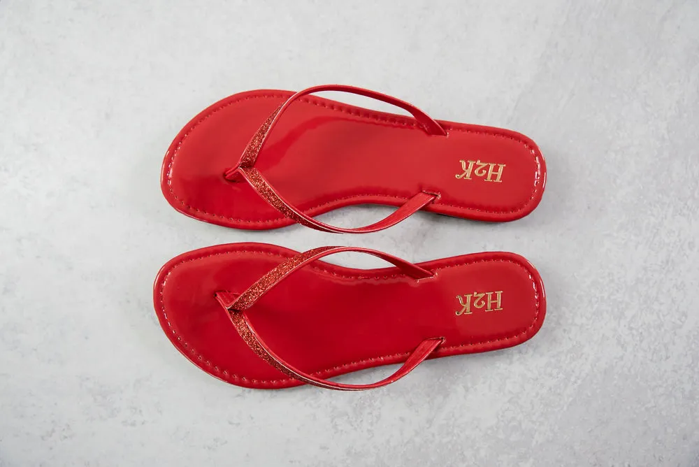 Sassy Sandals in Red [Online Exclusive]