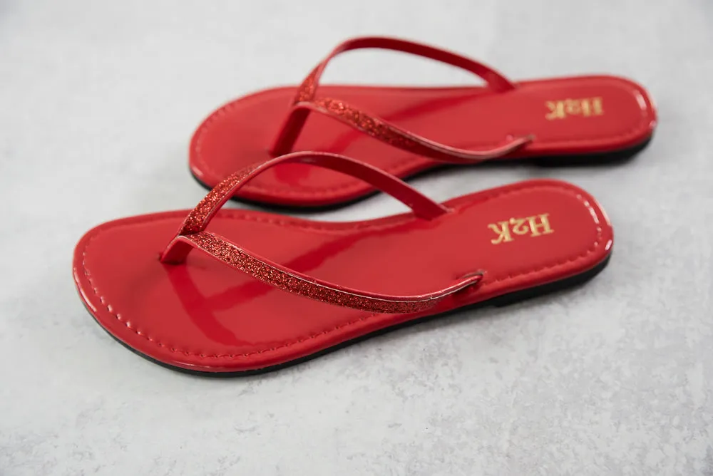 Sassy Sandals in Red [Online Exclusive]