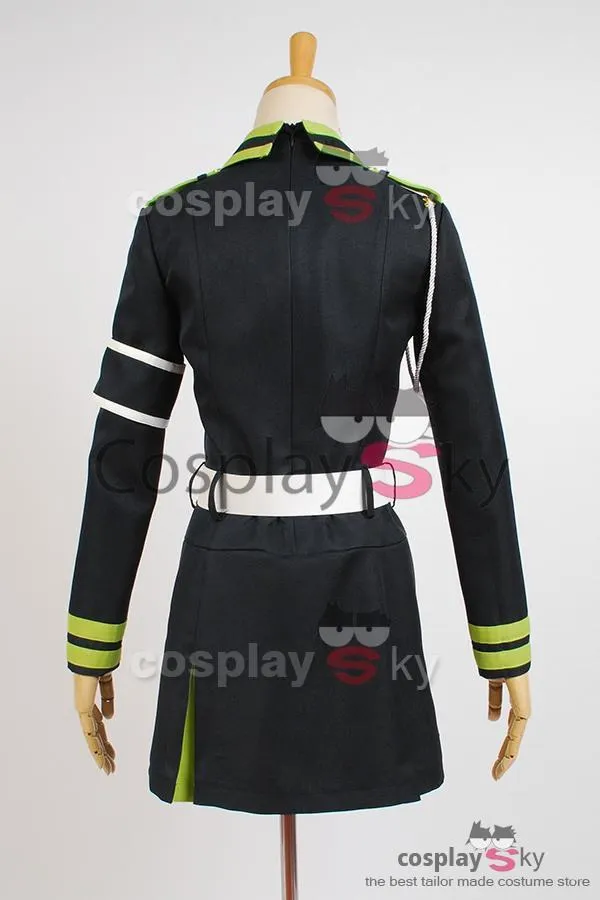 Seraph of the End Shinoa Hiragi Uniform Dress Cosplay Costume