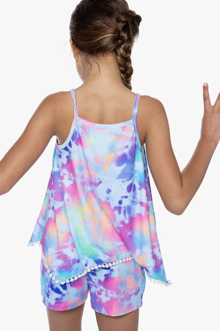 Simply Soft Swing Tank - Icy Snowcone Tie Dye