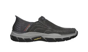 Skechers Mens Slip-ins Relaxed Fit Respected Holmgren Charcoal