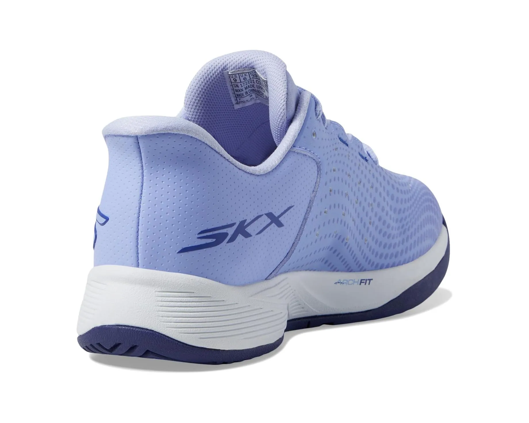 Skechers Womens Viper Court Slip-ins Reload Blue White