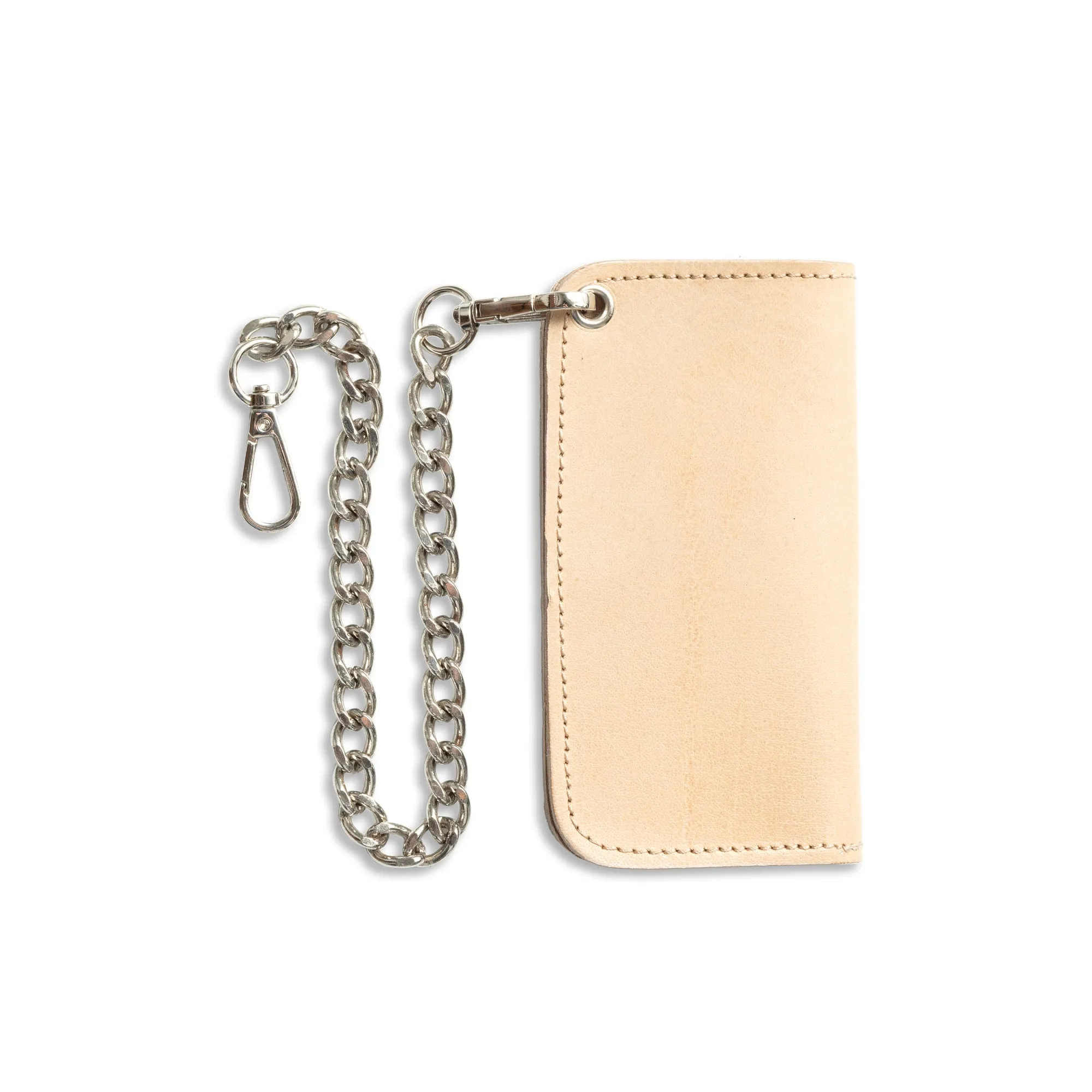 SMALL TRUCKER - Vegetable Tanned Leather Wallet