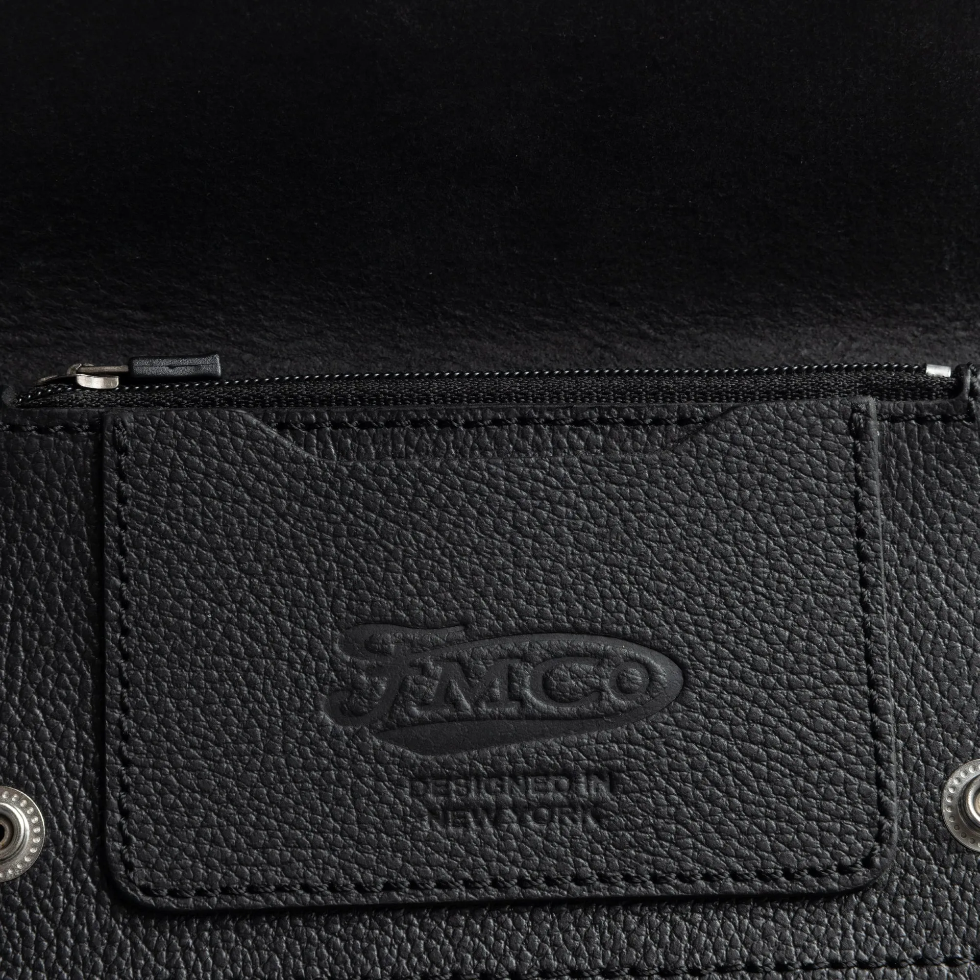 SMALL TRUCKER - Vegetable Tanned Leather Wallet