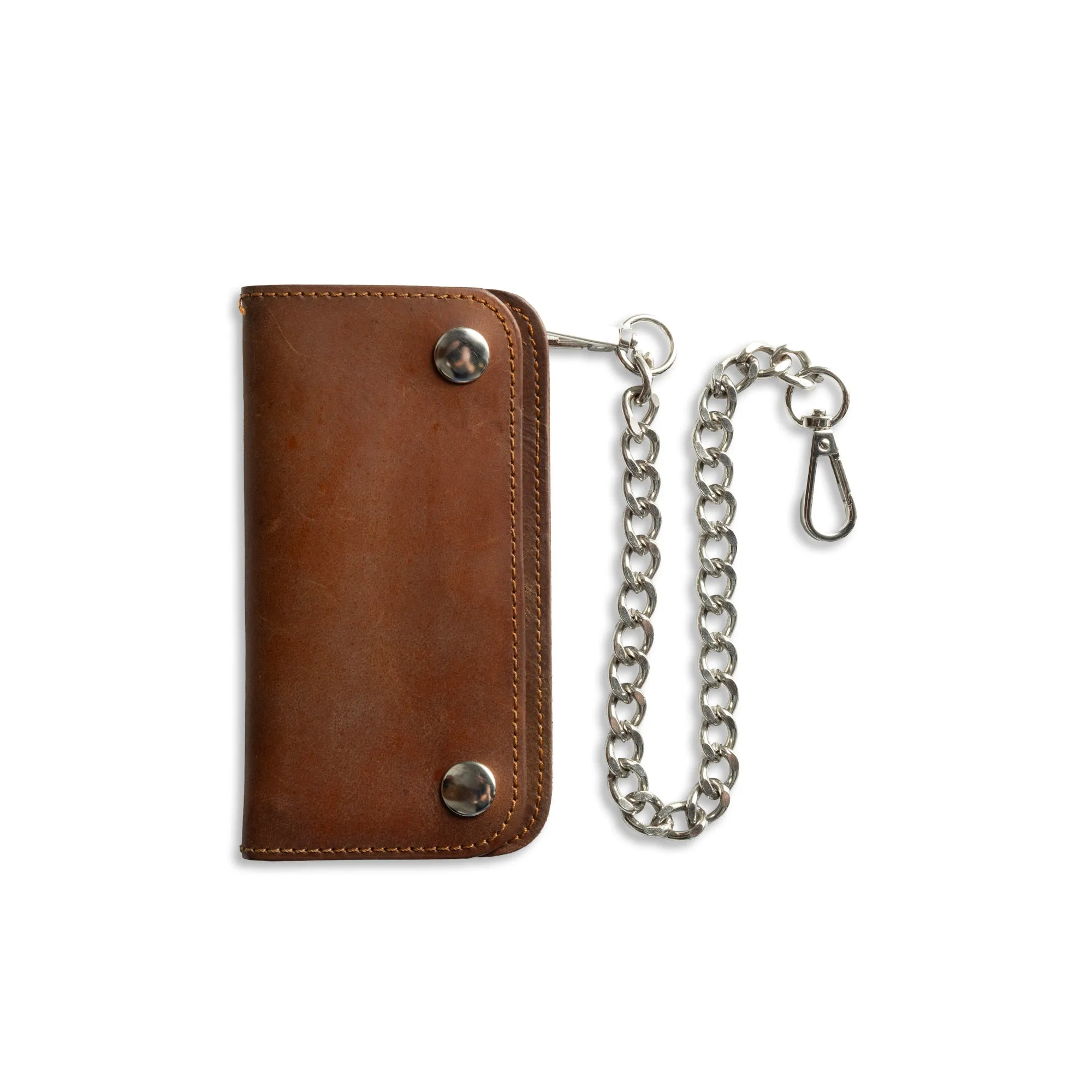 SMALL TRUCKER - Vegetable Tanned Leather Wallet