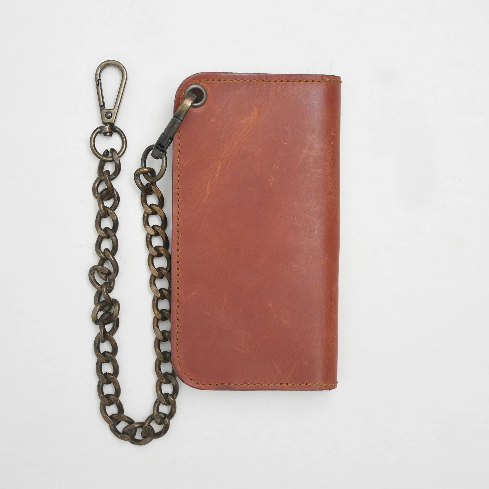 SMALL TRUCKER - Vegetable Tanned Leather Wallet