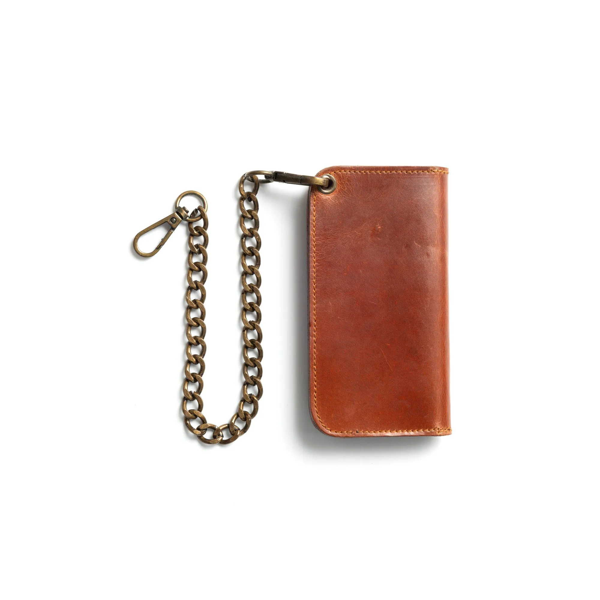 SMALL TRUCKER - Vegetable Tanned Leather Wallet