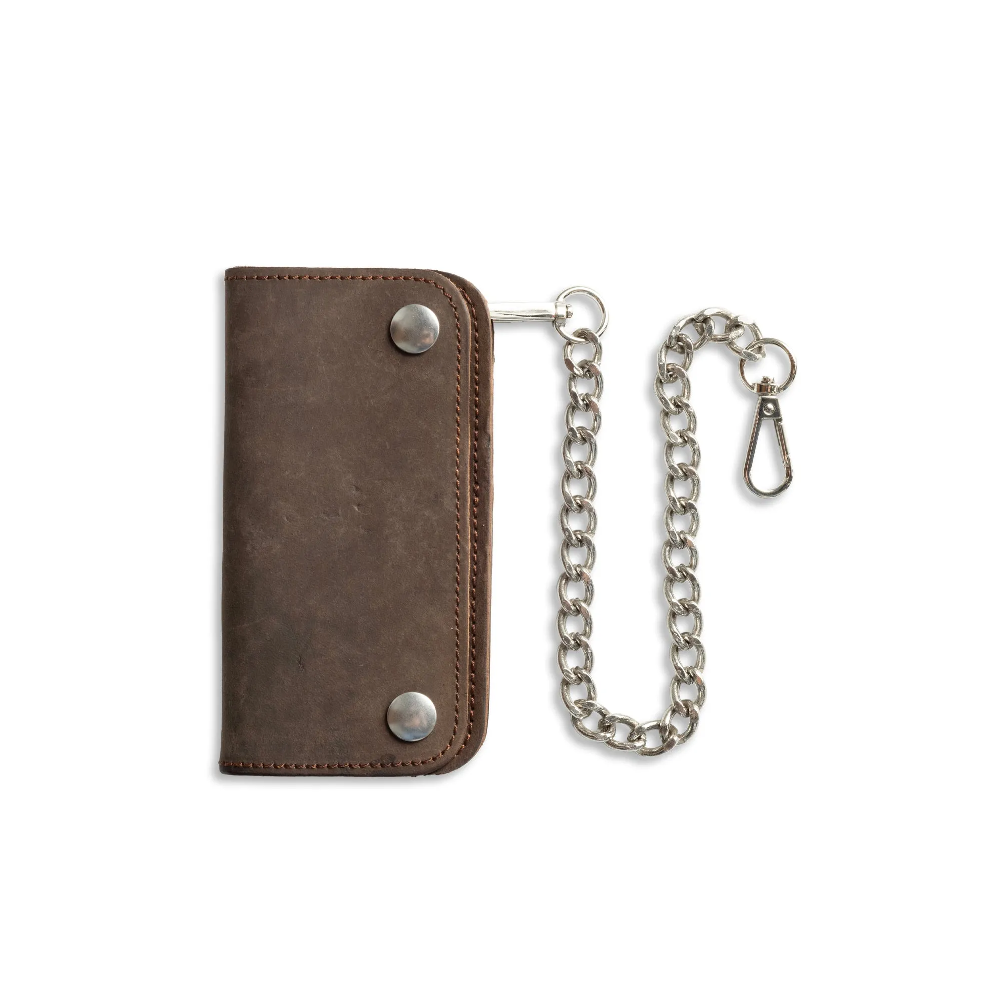 SMALL TRUCKER - Vegetable Tanned Leather Wallet