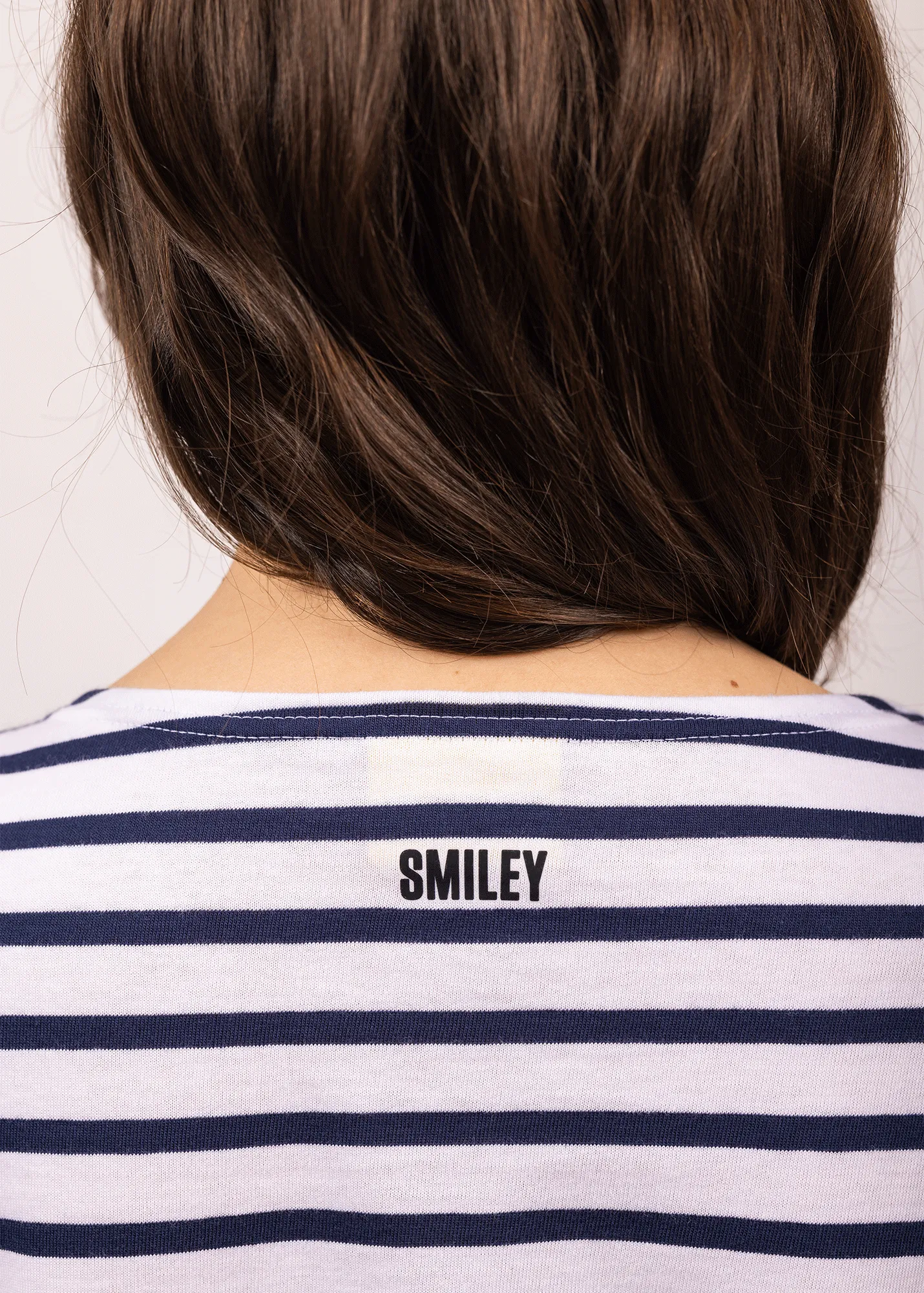 Smiley iconic sailor striped shirt - SAINT JAMES x Smiley