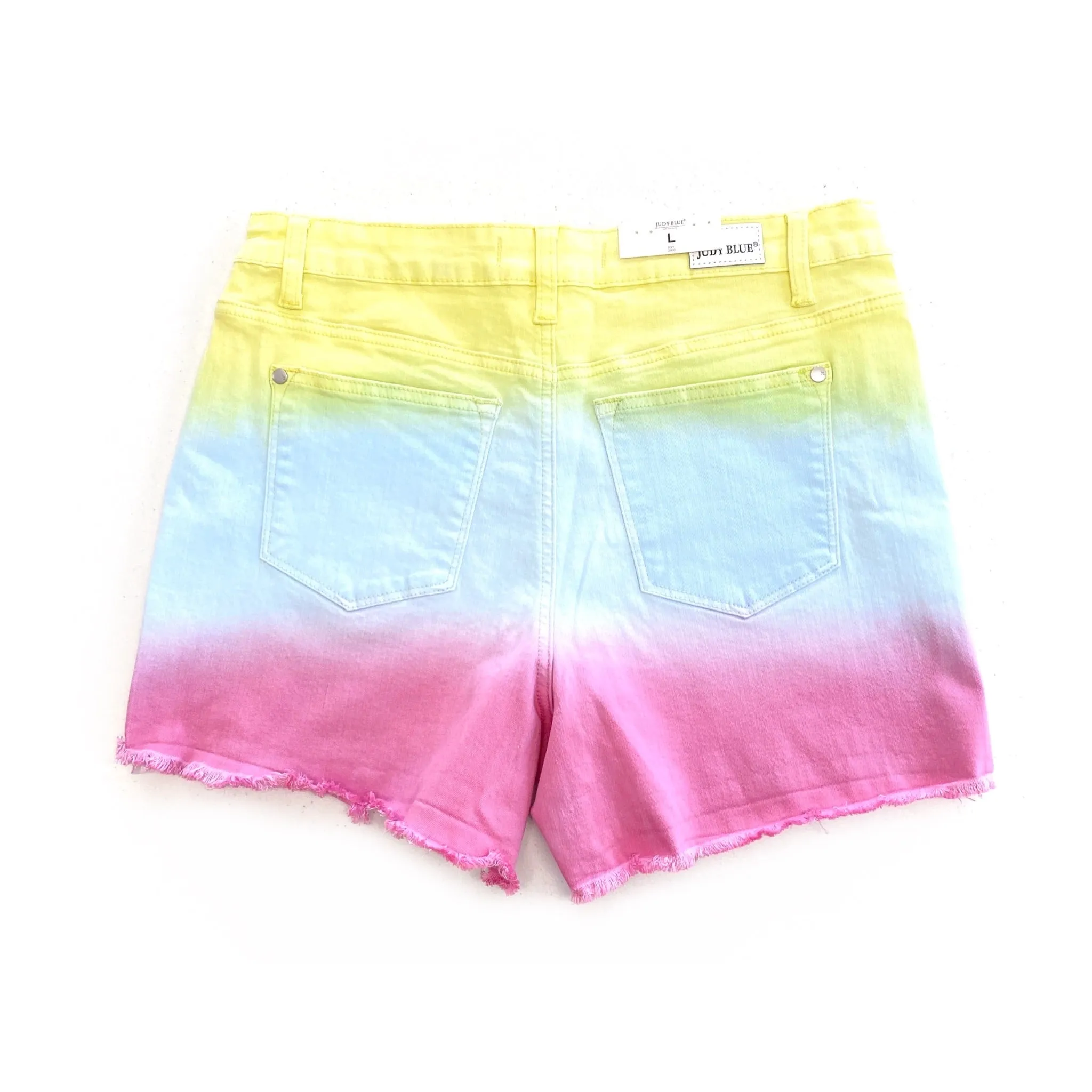 Somewhere Over The Rainbow Judy Blue Shorts [Online Exclusive]