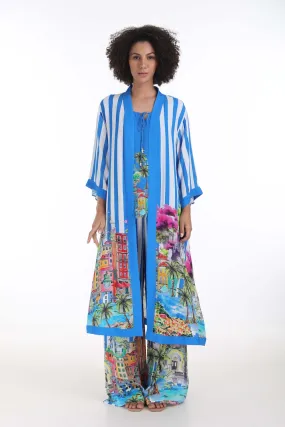 ST TROPEZ - KIMONO SHRUG (LONG)