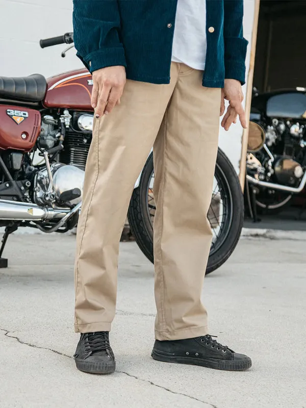 Steamer Chino Pant: Sand (FINAL SALE)