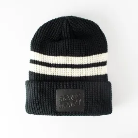 Striped Index Beanie