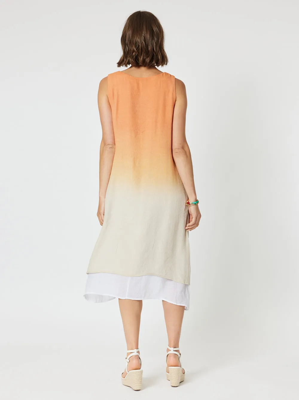 Sunset Dress - Melon