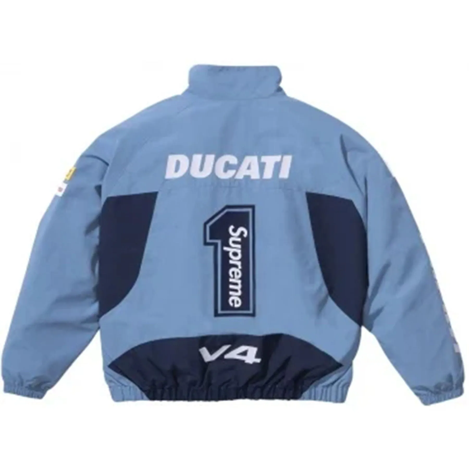 Supreme x Ducati Track Jacket 'Blue'