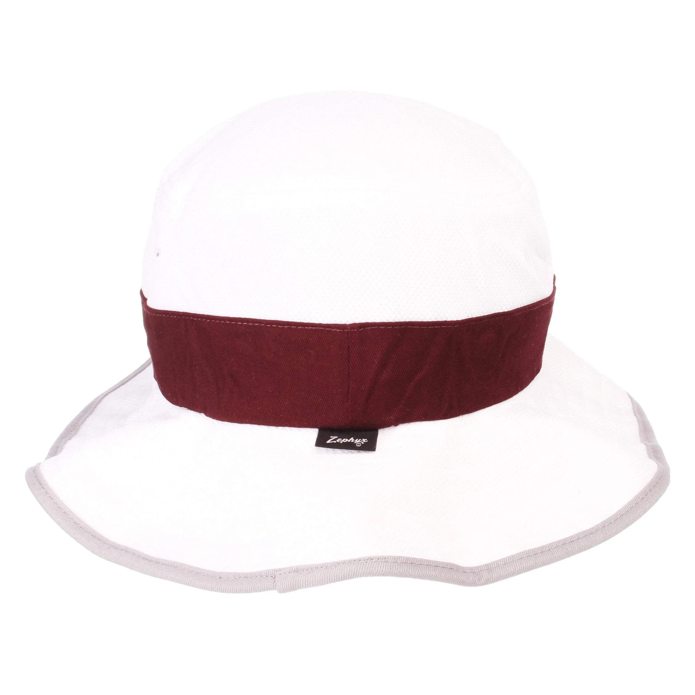 Texas A&M Aggies Zephyr "Centerline" White Low Profile Bucket Hat Cap (L/XL)