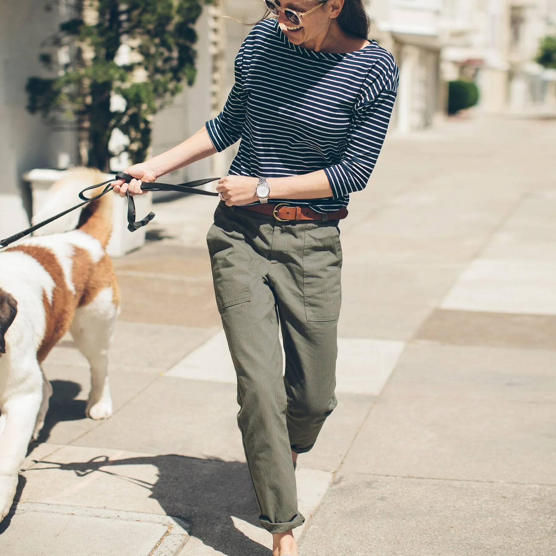 The Cavallo Pant in Olive