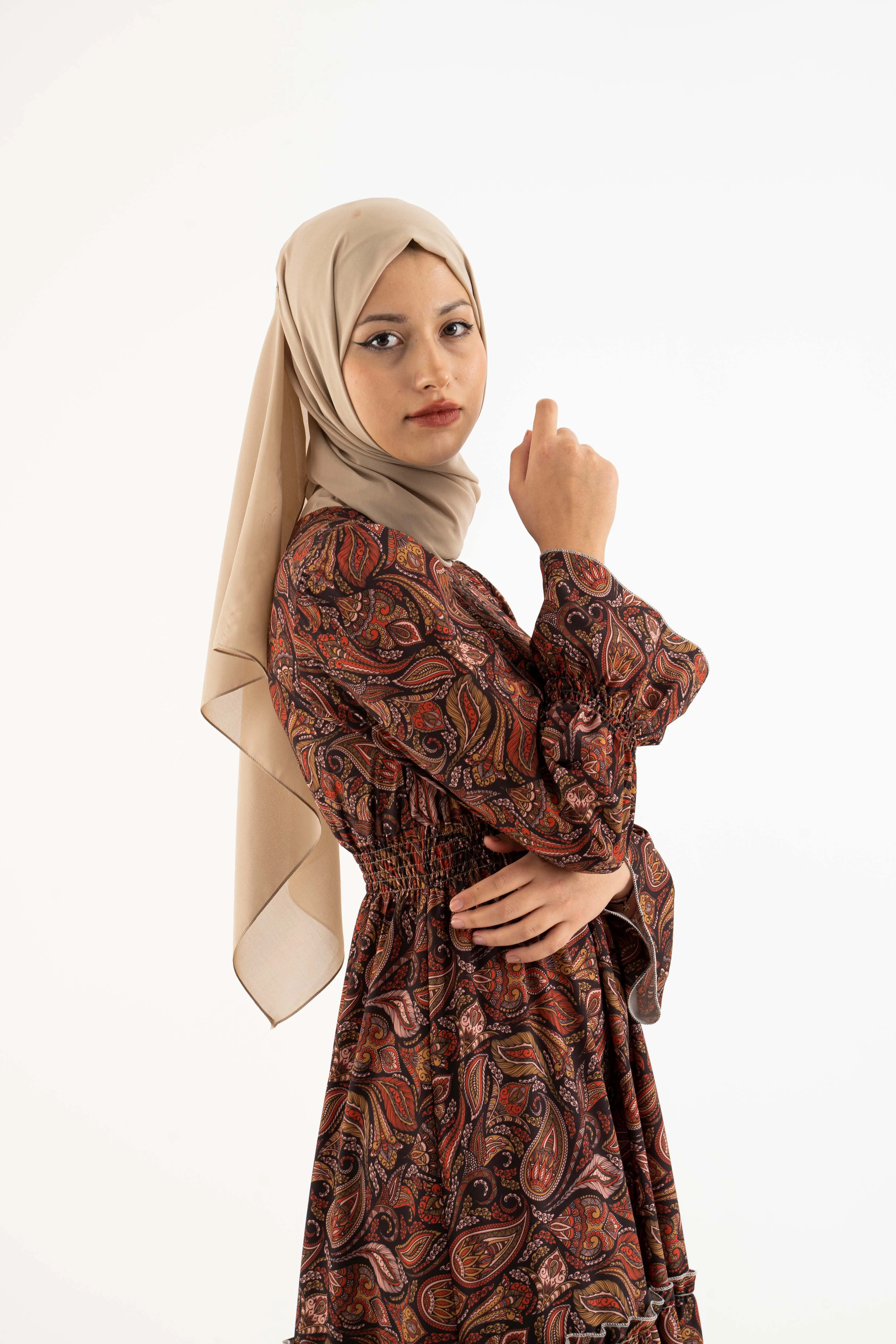 The Elora Modest Dress