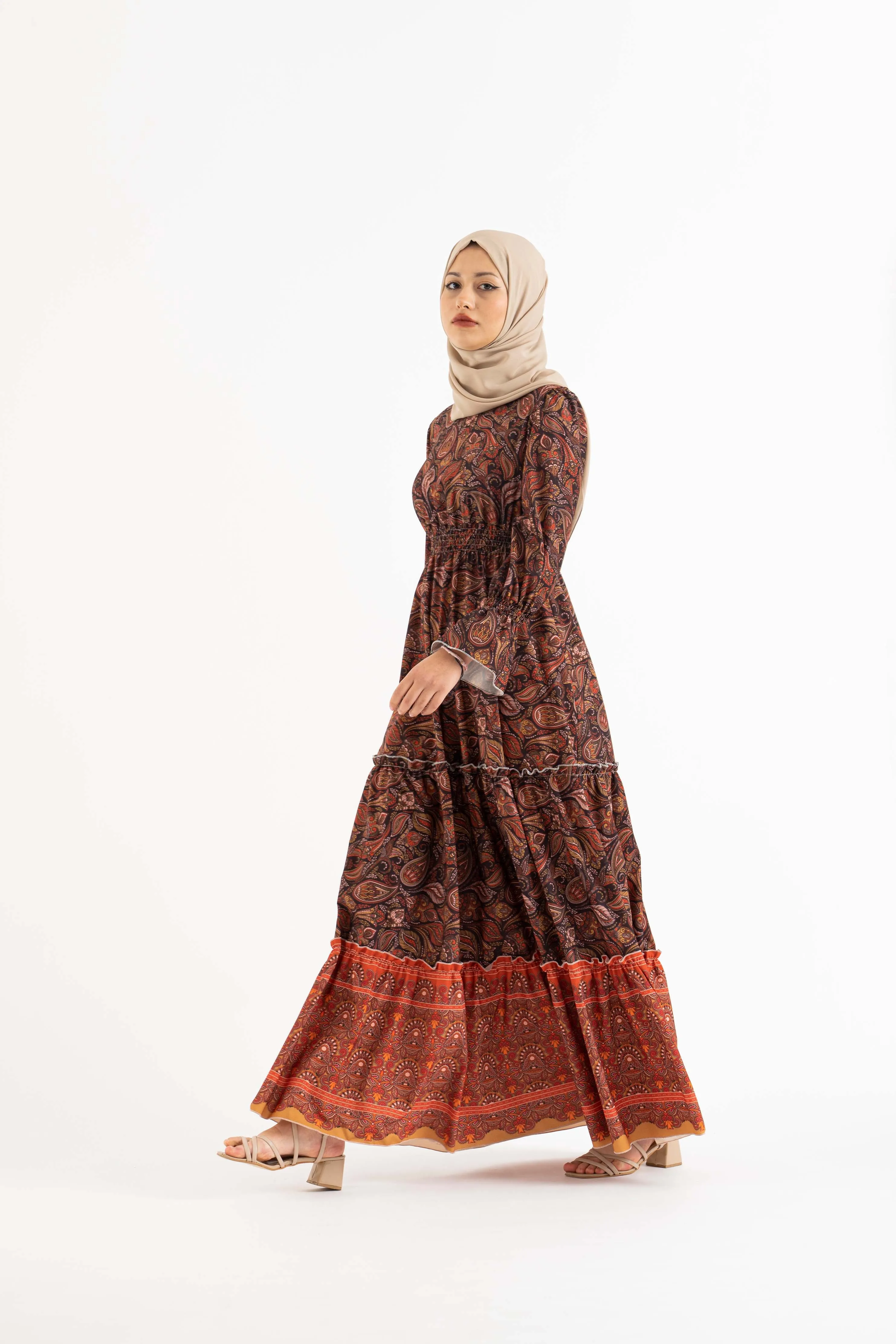 The Elora Modest Dress